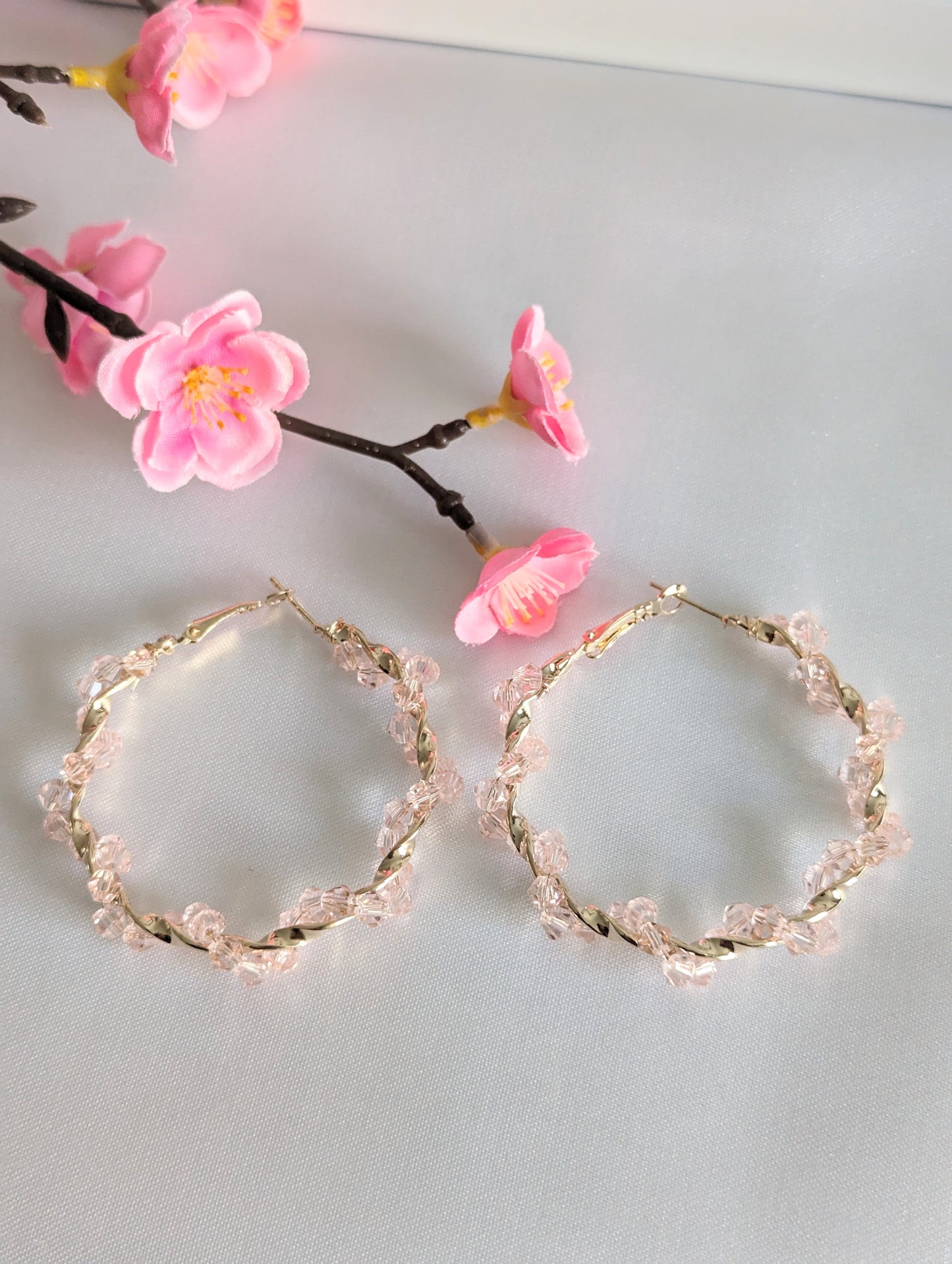 Beads Hoop Earrings