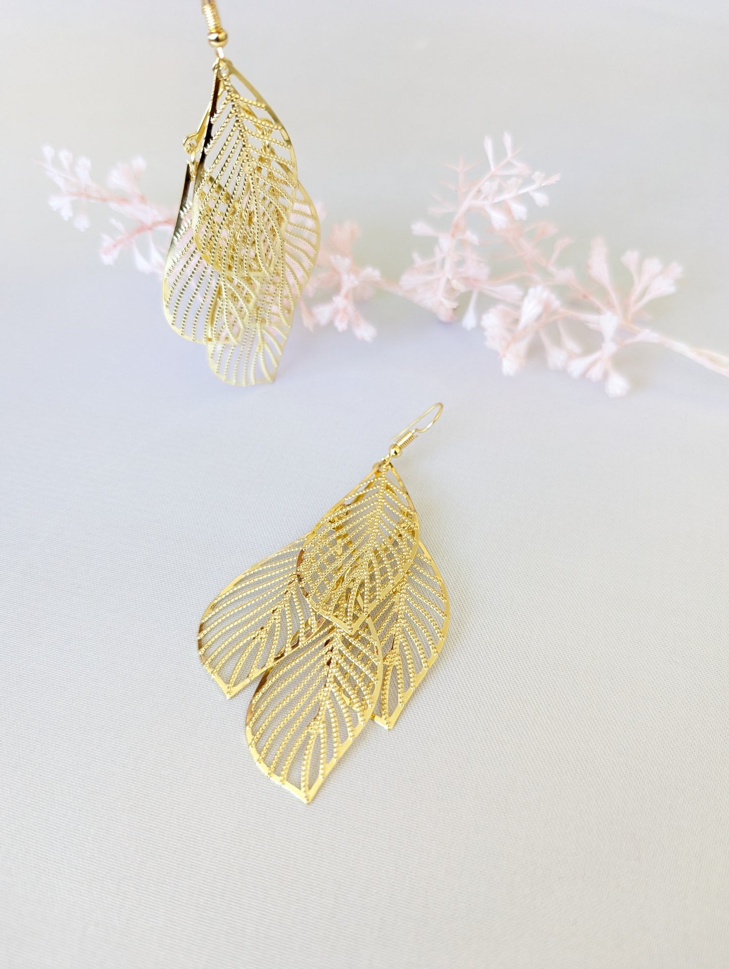 Leaf Drop Earrings