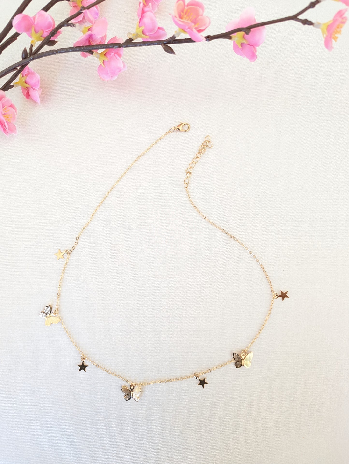 Butterfly Star Necklace