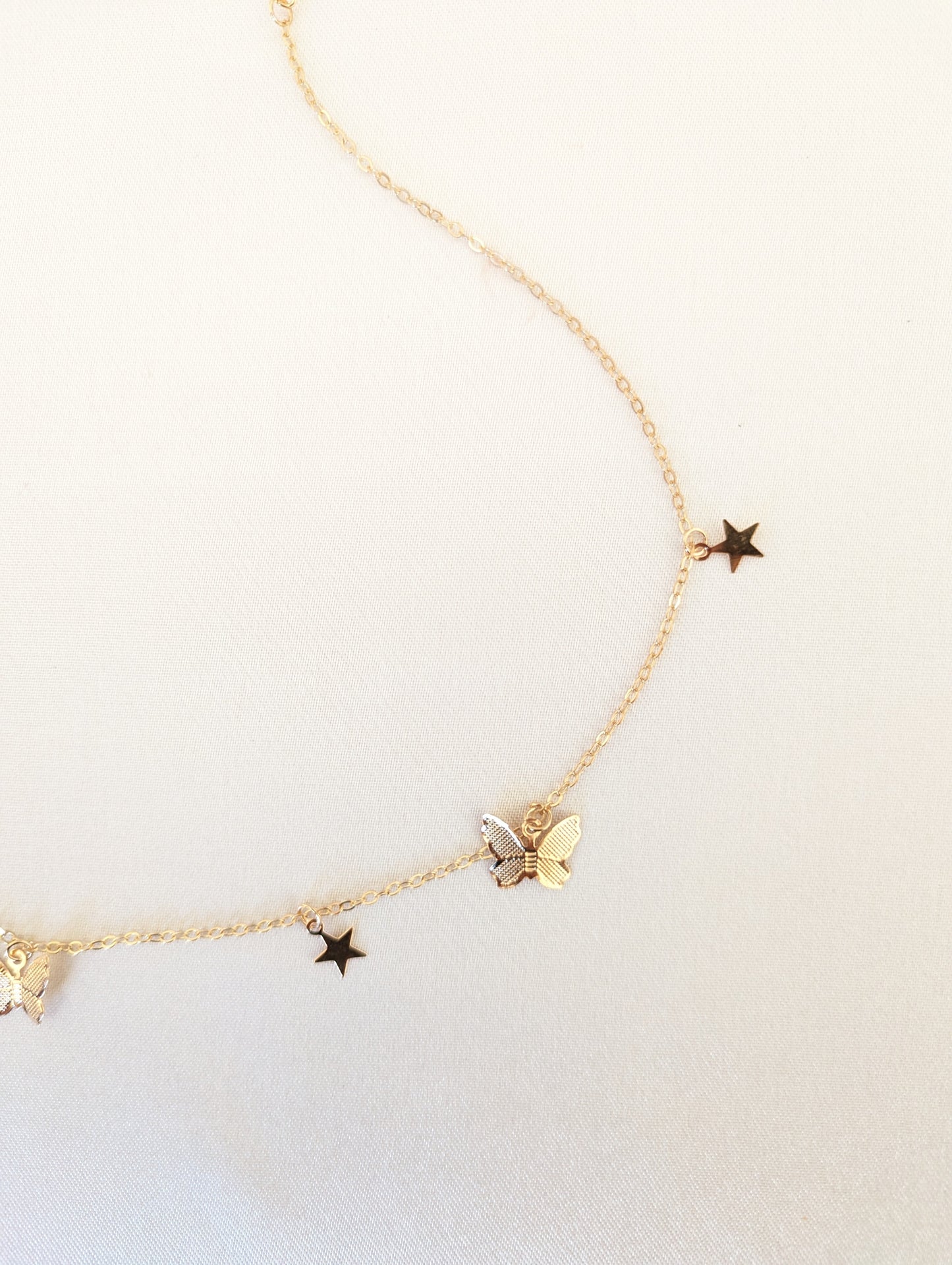 Butterfly Star Necklace