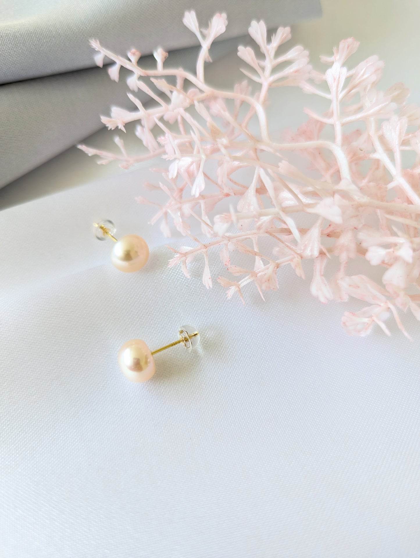 Natural Freshwater Pearl Earrings