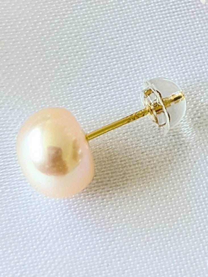 Natural Freshwater Pearl Earrings