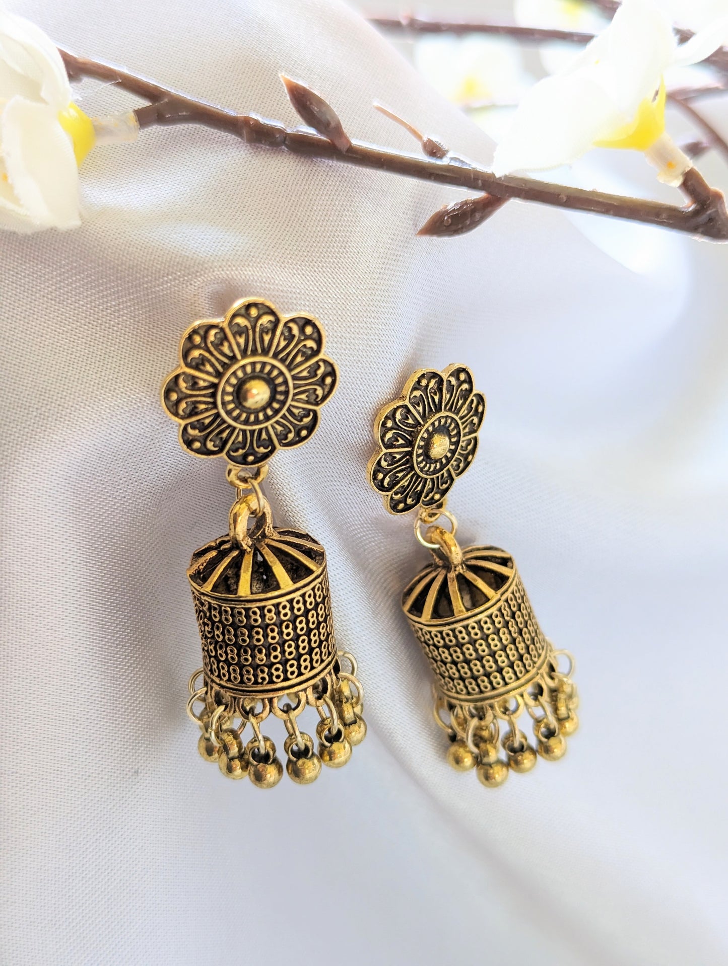 Flower Drum Jhumki