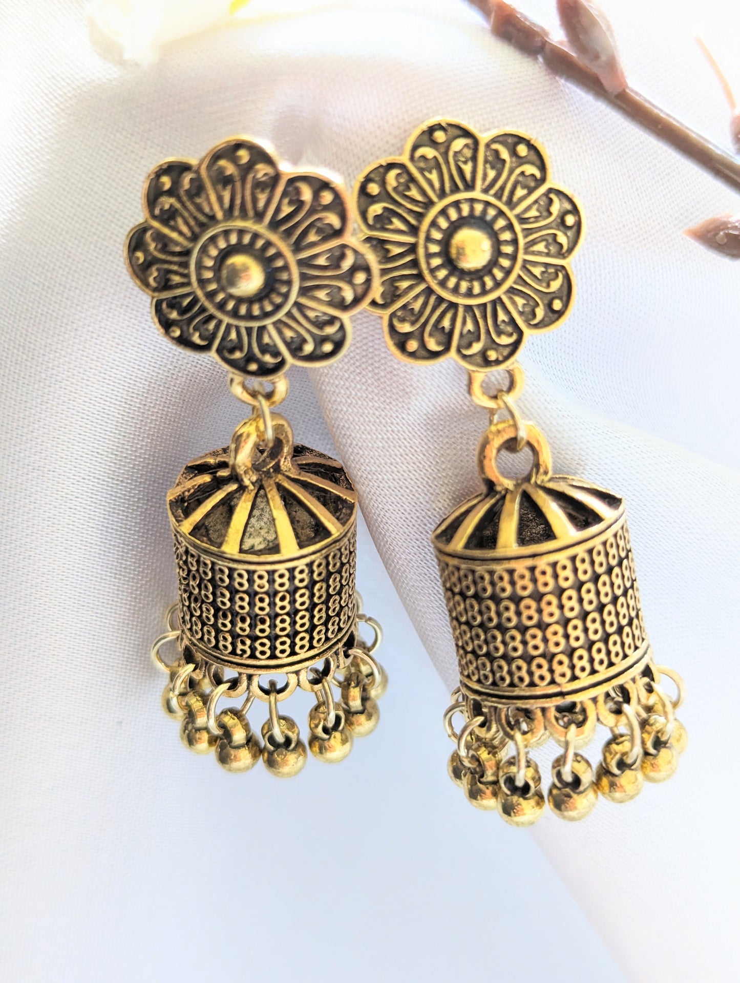 Flower Drum Jhumki