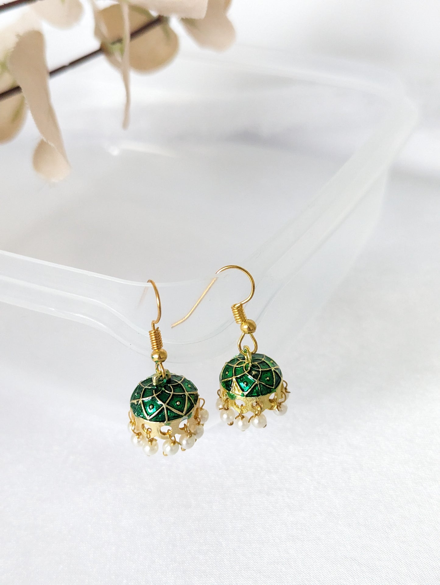 Stylish Green Jhumki