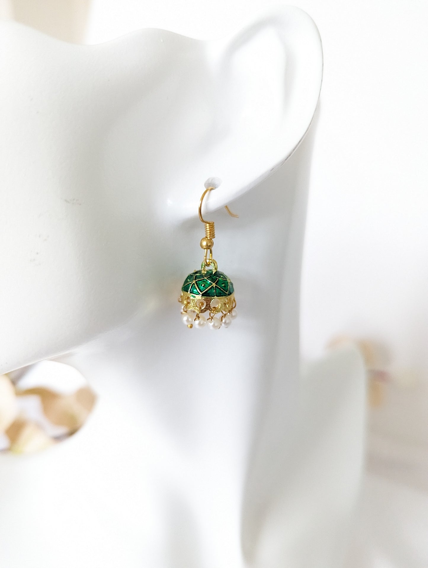 Stylish Green Jhumki