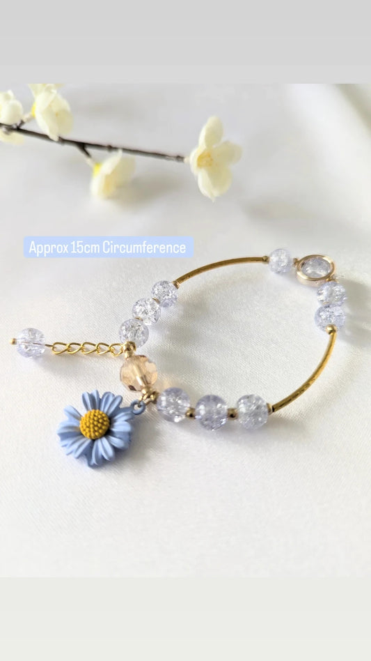 Lilac Flower Bracelet