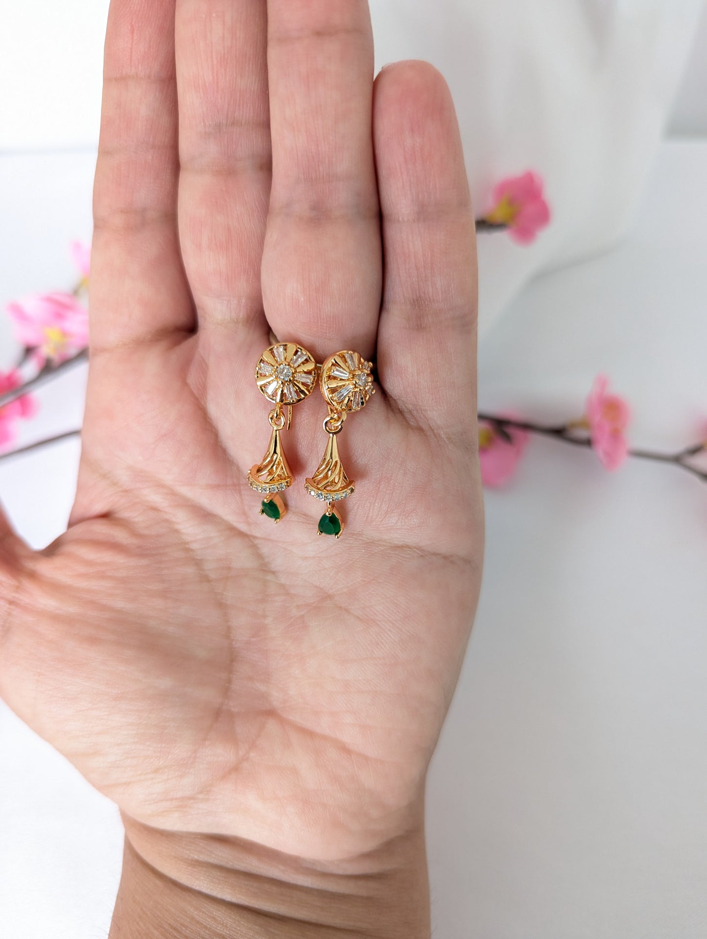 Corn-Shaped Jhumki